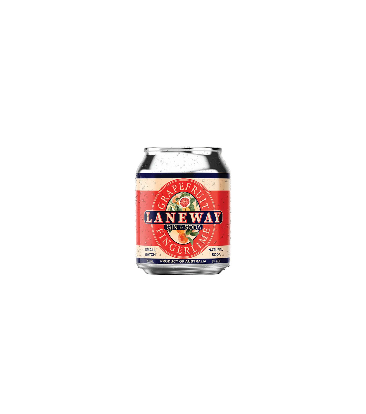 Gin & Grapefruit Fingerlime Soda RTD – Laneway Beverage Co